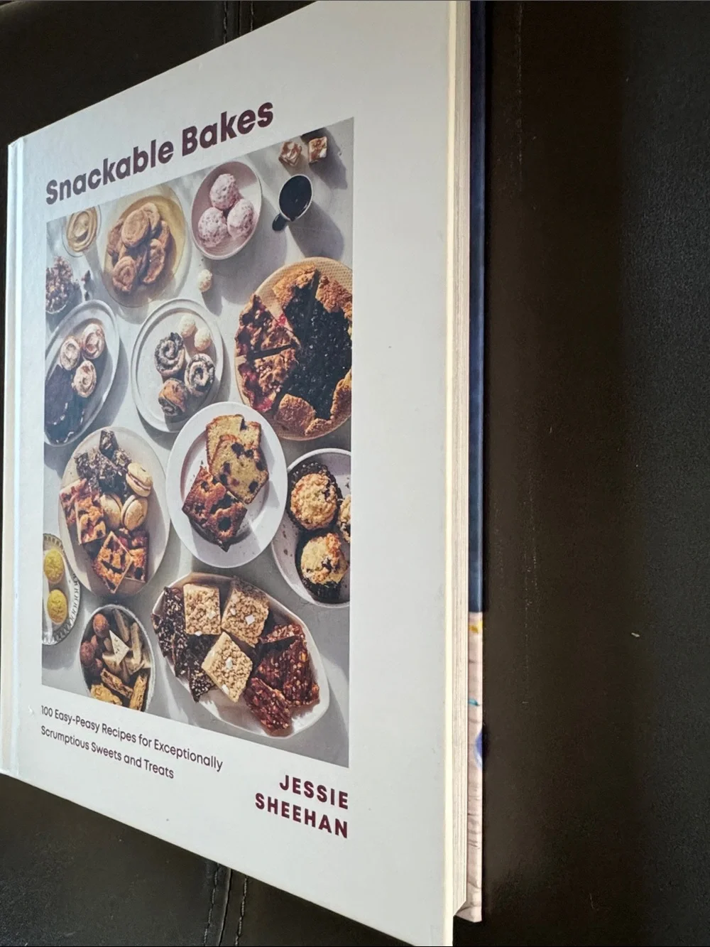 Snackable Bakes Cookbook - White Cover